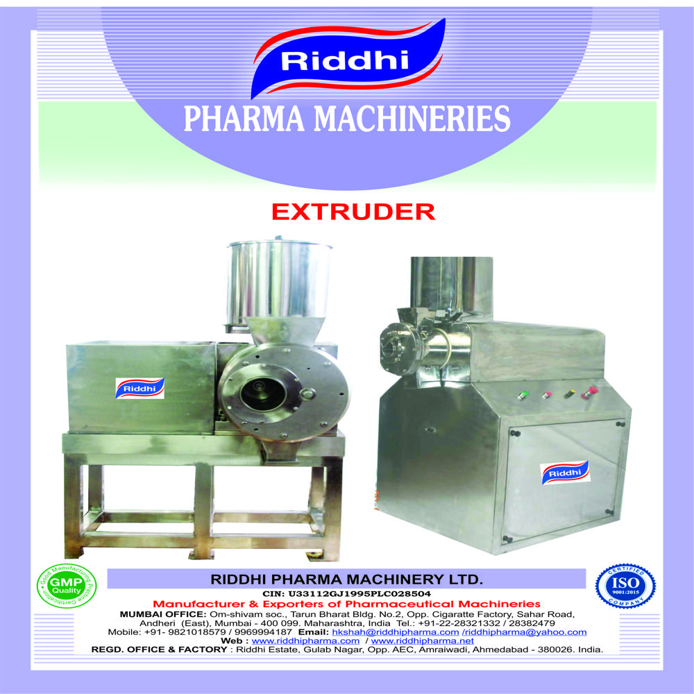 Xtruder Machine - Color: Silver