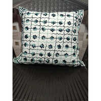Heirloom Quality Handstitched Flower Design Pillow Case Unique Decorative Accent