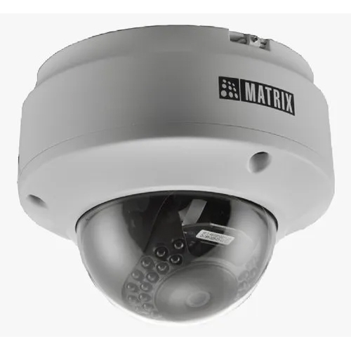 Matrix Cidr50Fl28Cwp Ir Dome Camera - Camera Pixels: 5 Megapixel (Mp )