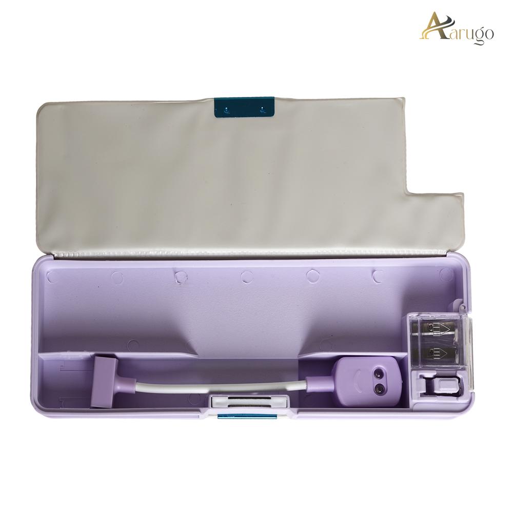 Light Geometry Box - Binding: Magnetic Flap Closure With Internal Hinges (Not Paper-bound)
