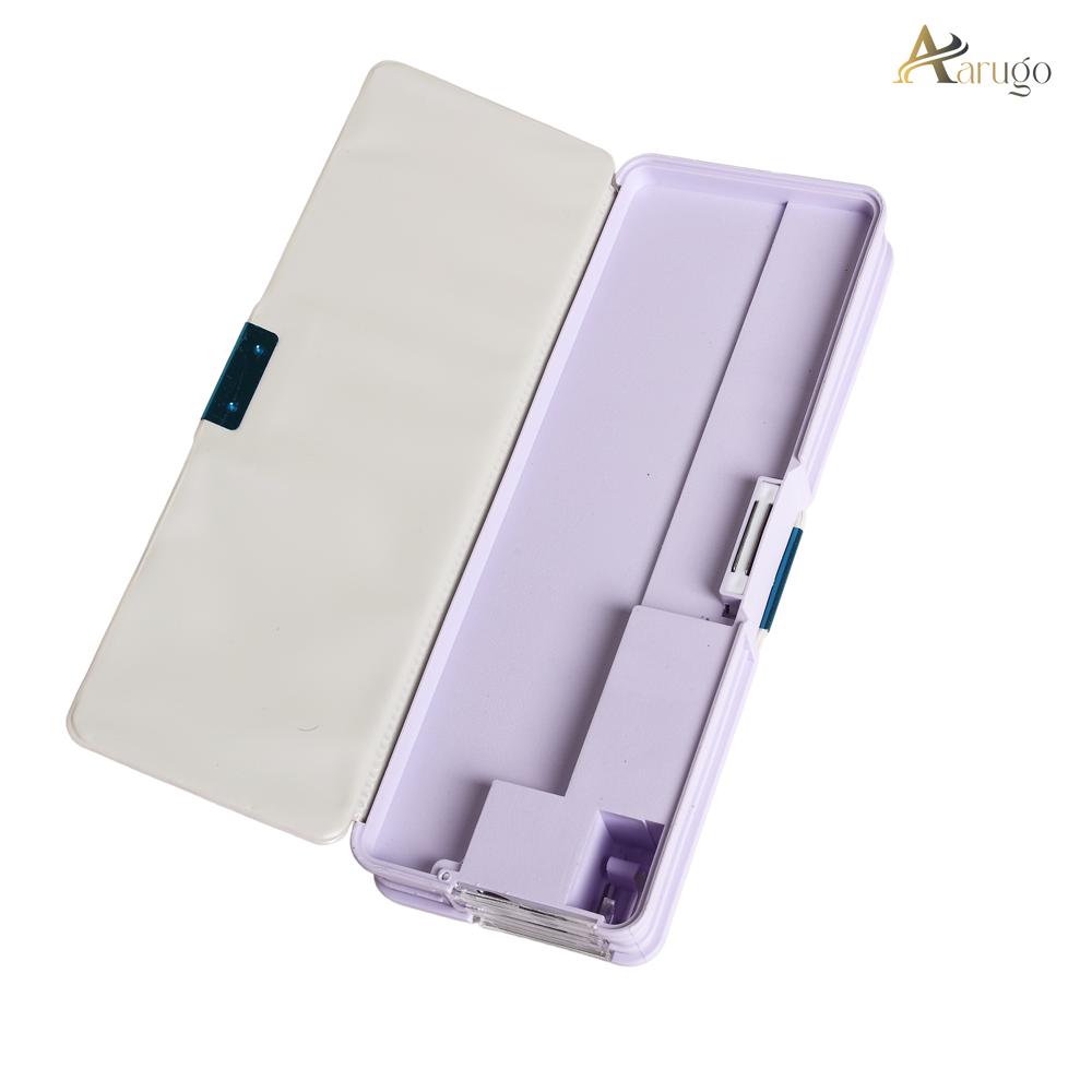 Light Geometry Box - Binding: Magnetic Flap Closure With Internal Hinges (Not Paper-bound)