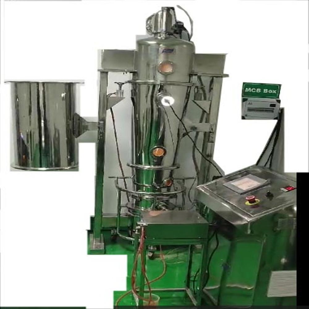 Extruder, Spherionizer And Wruster Coater - Color: Silver