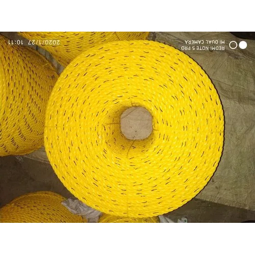 Polypropylene Danline Rope - Color: As Per Availability