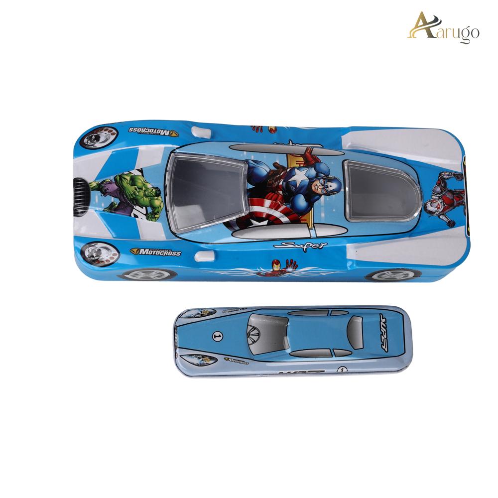 Car Geometry Box - Binding: Metal Hinge Closure