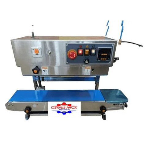 3 किलोग्राम नाइट्रोजन फ्लशिंग कंटिन्यूयस वर्टिकल बैंड सीलर