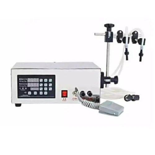 40 Bpm Double Nozzle Quantitative Digital Liquid Filling Machine - Grade: Automatic