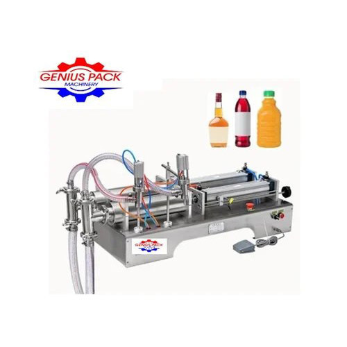 Double Headliquid Filling Machine - Capacity: 500 Pouch/Hour Pcs/Hr