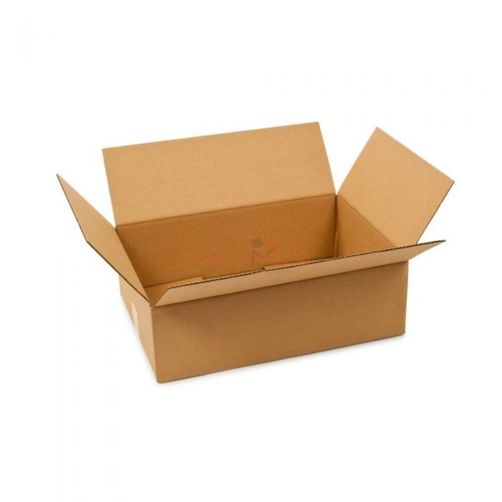 10x10x10 Inch 5 Ply Corrugated Carton Box - Color: Brown