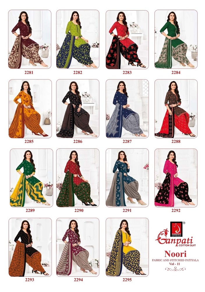 Ganpati Noori Vol-11  Dress Material