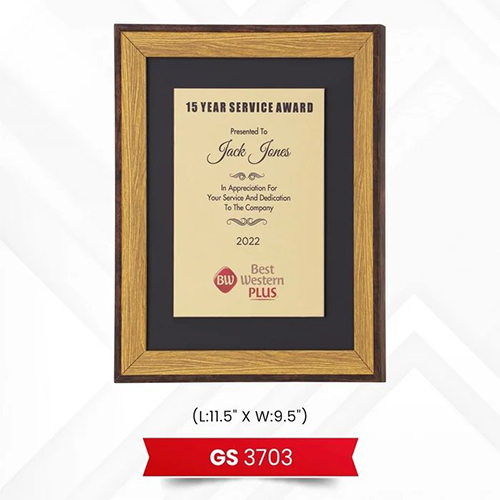 Gs-3703 Mementos & Plaques - Color: Various Colors