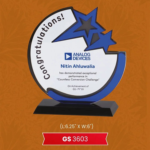 Acrylic Awards - Base Material: Plastic
