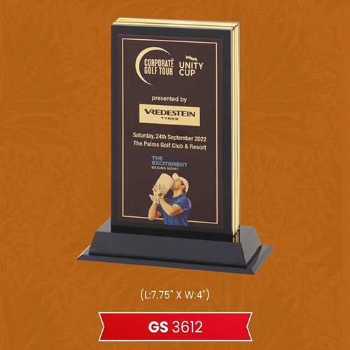 Acrylic Awards - Base Material: Plastic