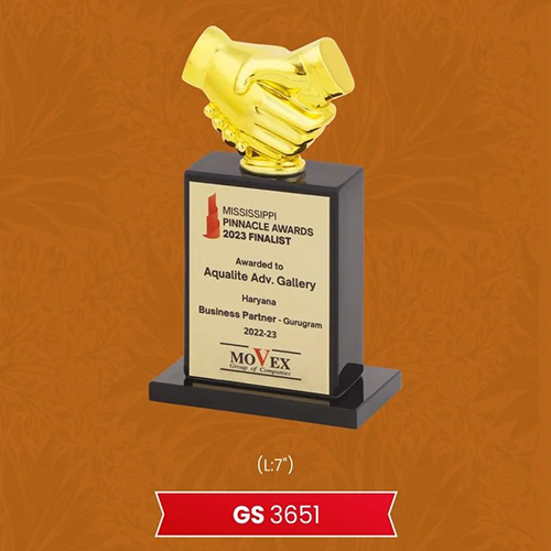 Glass Trophies - Color: Various Colors