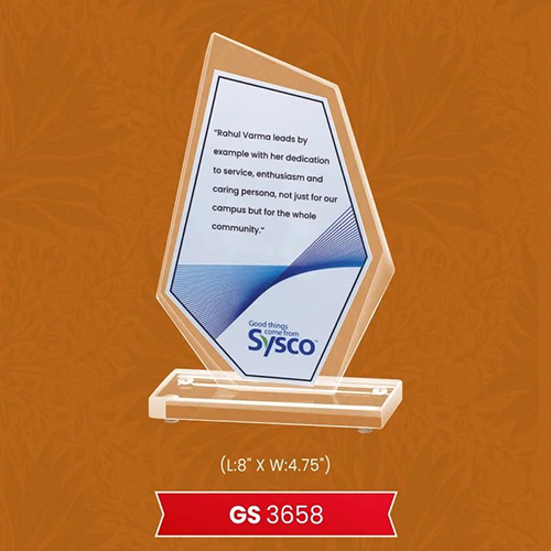 Glass Trophies - Color: Various Colors