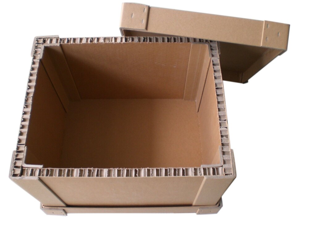 Honeycomb Packaging Box - Color: Brown