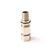 Double Compression Brass Cable Gland - Application: Mining