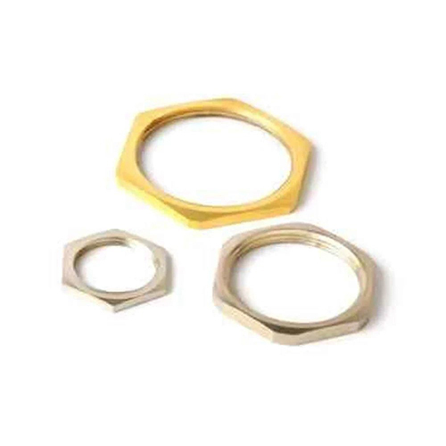 Brass Lock Nuts - Diameter: 1 Mm Millimeter (Mm)