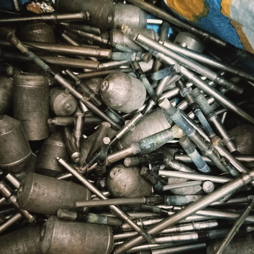 Tungsten Scrap - Color: Grey