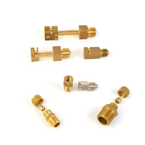 Pressure Gauge Parts - Color: Brass
