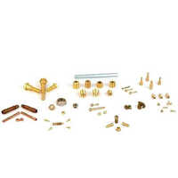 Custom Made Fasteners - Color: Brass