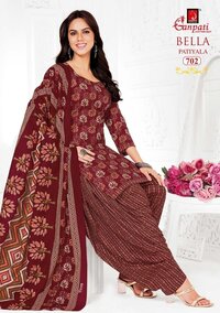 Ganpati Bella Patiyala Vol-7  Dress Material