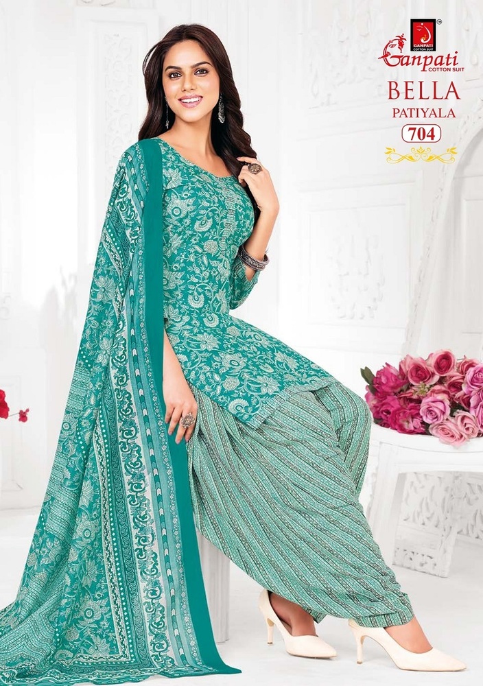 Ganpati Bella Patiyala Vol-7  Dress Material