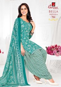 Ganpati Bella Patiyala Vol-7  Dress Material
