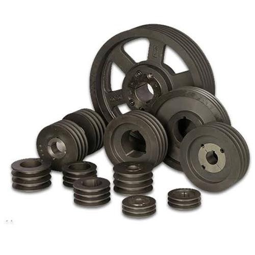 Industrial V-Belt Pulley - Color: Green