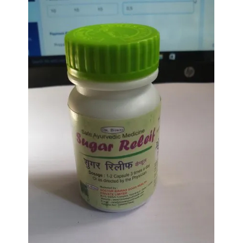 Dr Biswas Sugar Relief Capsule Anti Sugar Capsules - Drug Type: General Medicines