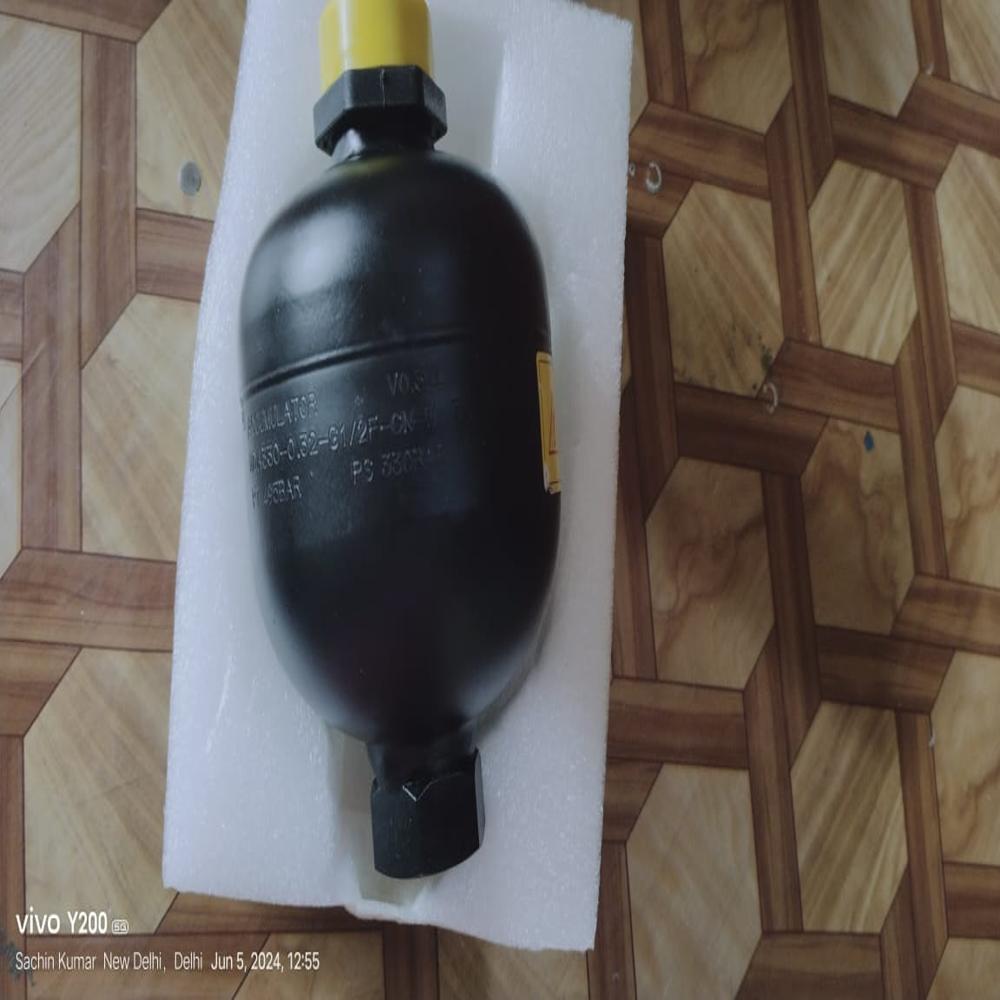 Diaphragm Type Accumulator - Body Material: Steel