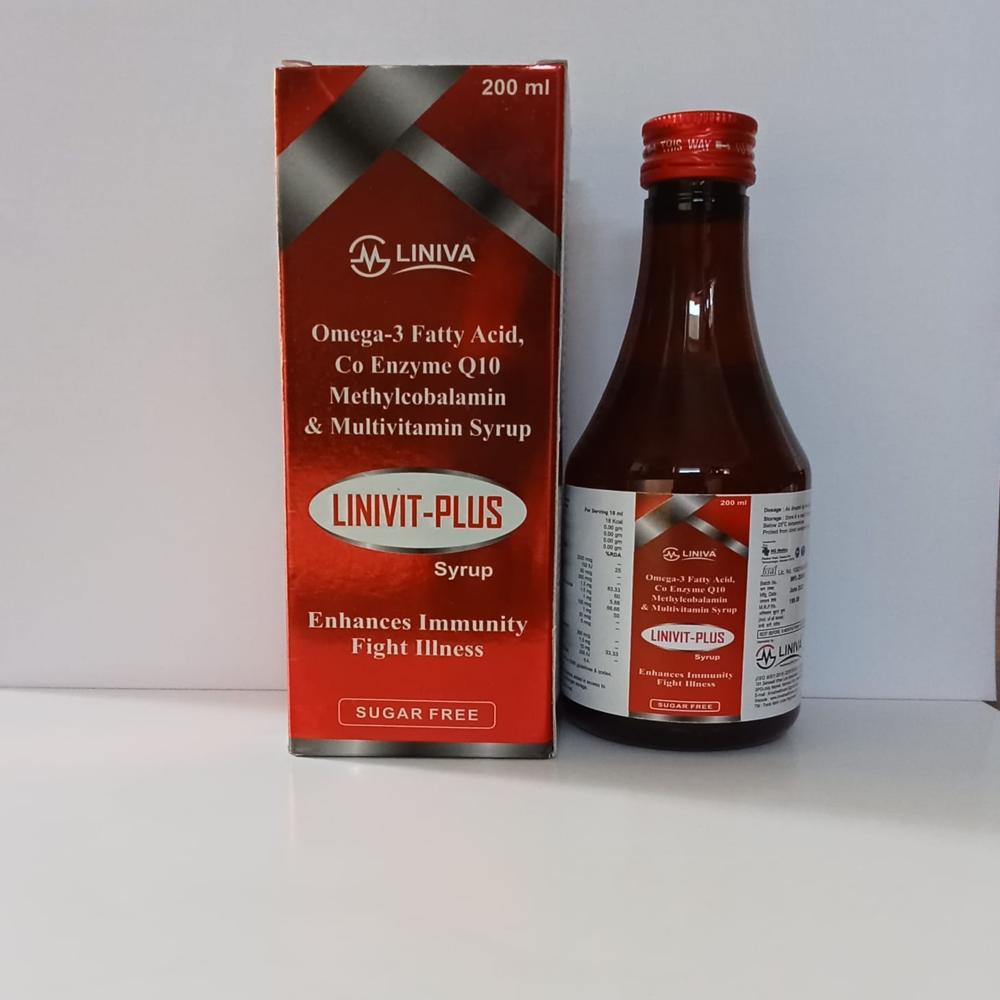 Linivt Plus Syrup (Omega 3 And Coengyme Q10 Multivitamin Syrup) - Dosage Form: Liquid