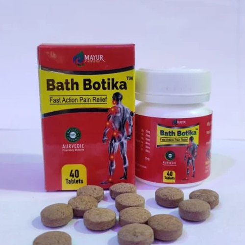 Mayur Bath Botika Fast Action Pain Relief Tablet
