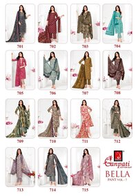Ganpati Bella Vol-7  Dress Material