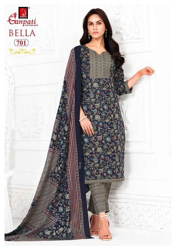 Ganpati Bella Vol-7  Dress Material