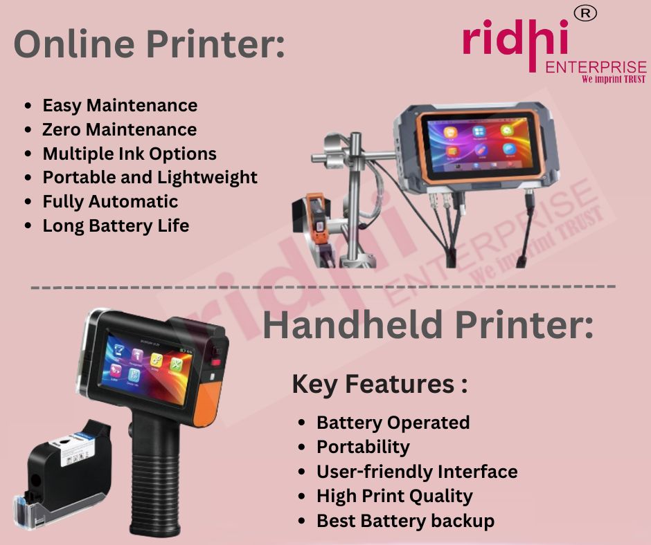 RIDHI Bentsai Handheld Inkjet Printer B35