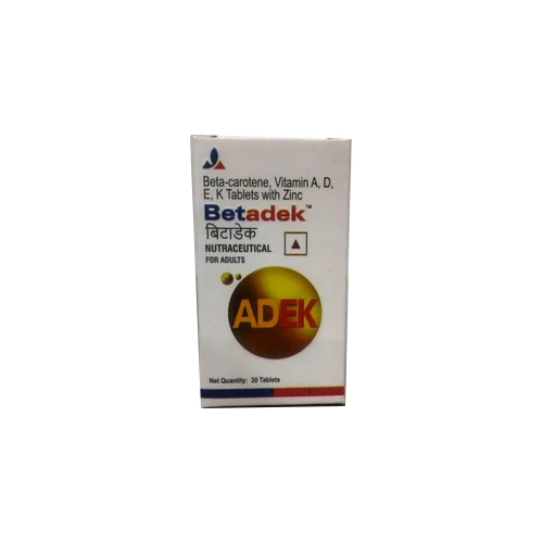 BetaiCarotene Vitamin A D E K Tablets