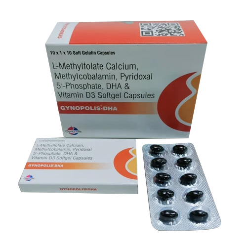 L-Methylfolate Calcium And Vitamin D3 Softgel Capsules