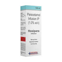 100ml Paracetamol Infusion Ip - Liquid Medication, 100ml Dosage For Intravenous Use | Relief From Fever & Moderate Pain, Cool & Dry Storage