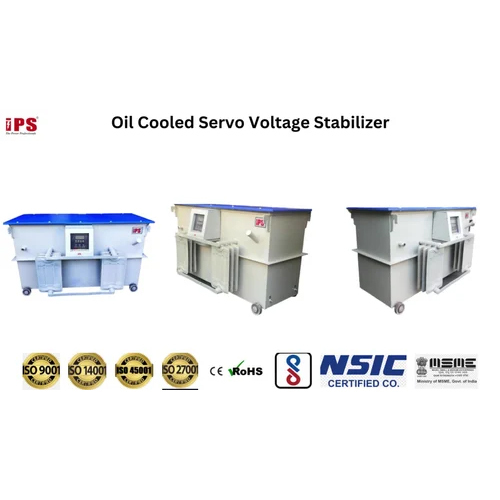 300kva Oil Cooled Servo Voltage Stabilizer - Three Phase, Ac Current, Digital Display, Input Voltage 330-470v, Output Voltage 400v1% , 2-year Warranty