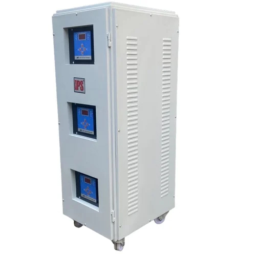 6Kva Air Cooled Servo Voltage Stabilizers - Ambient Temperature: 0-40 Celsius (Oc)