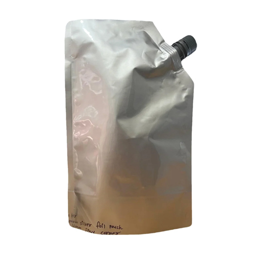 200ml सिल्वर स्पाउट पाउचेस