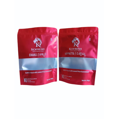 Screen Printed Standup Pouches