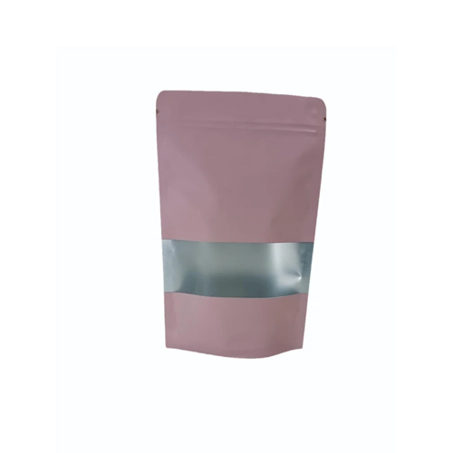 Ziplock Standup Window Zipper Pouch