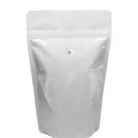 Coffee Pouch With Degassing Valve - Color: White