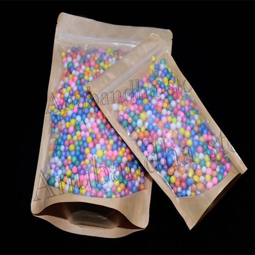 Zip Lock Stand Up Pouch - Color: Multiple
