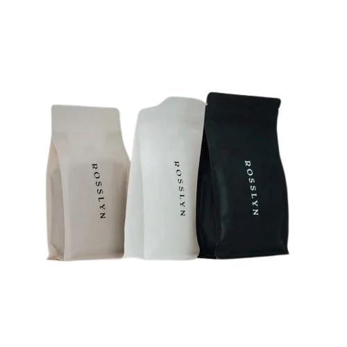 LDPE Matte Orange Zipper Pouch
