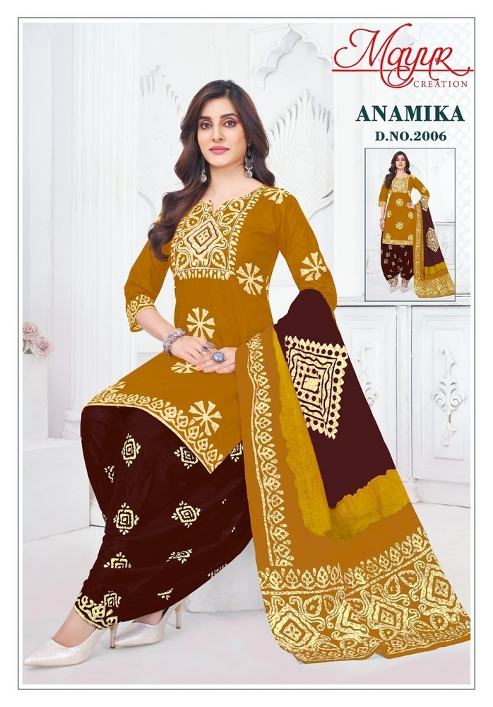 Mayur Anamika Vol-2  Dress Material