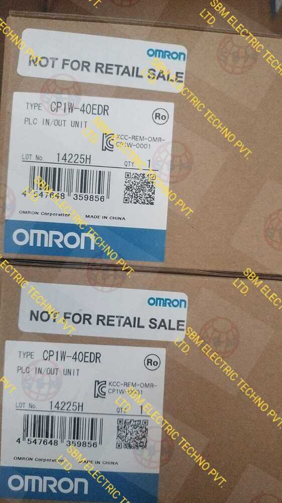 OMRON PLC IN/OUT UNIT, CP1W-40EDR