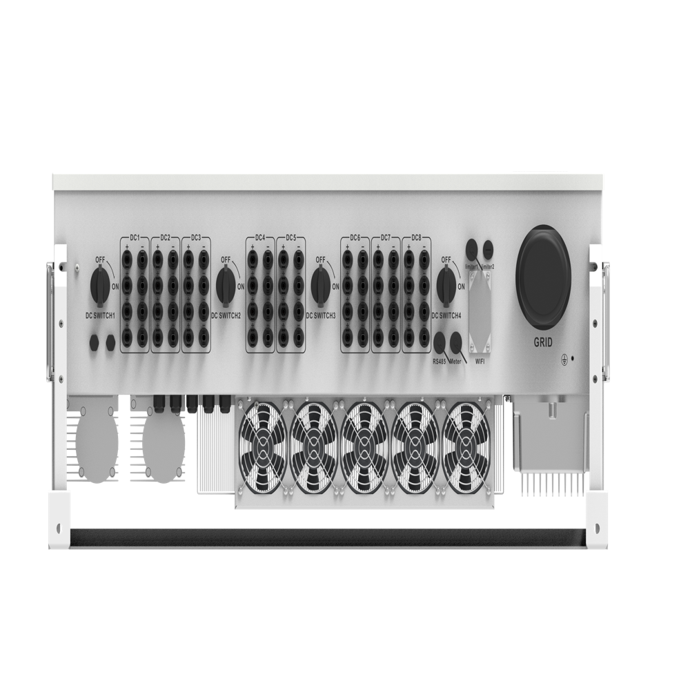 Grid Tie Inverter Three Phase 135kw - Color: White