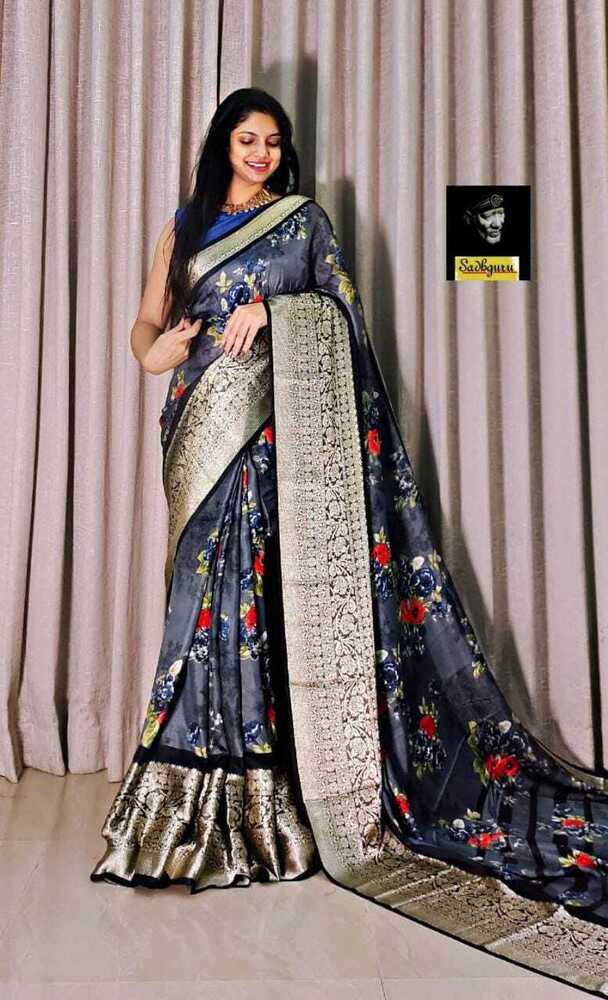 KALAMKARI HEAVY  SILK SAREE